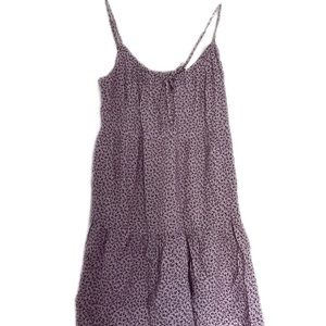 Old Navy Purple Floral Cami Dress